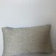 Two-sided cushion braided white black navy blue