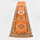 Beige & Orange Vintage Runner Rug, 83x383Cm