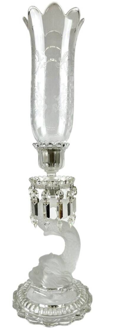 Baccarat Crystal Dolphin Tealight Holder