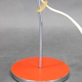 1960s Josef Hurka Red Table Lamp for Lidokov , Czechoslovakia