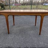 Vintage Teak dining table, "Paris TV cabinet" 1960 + extensions