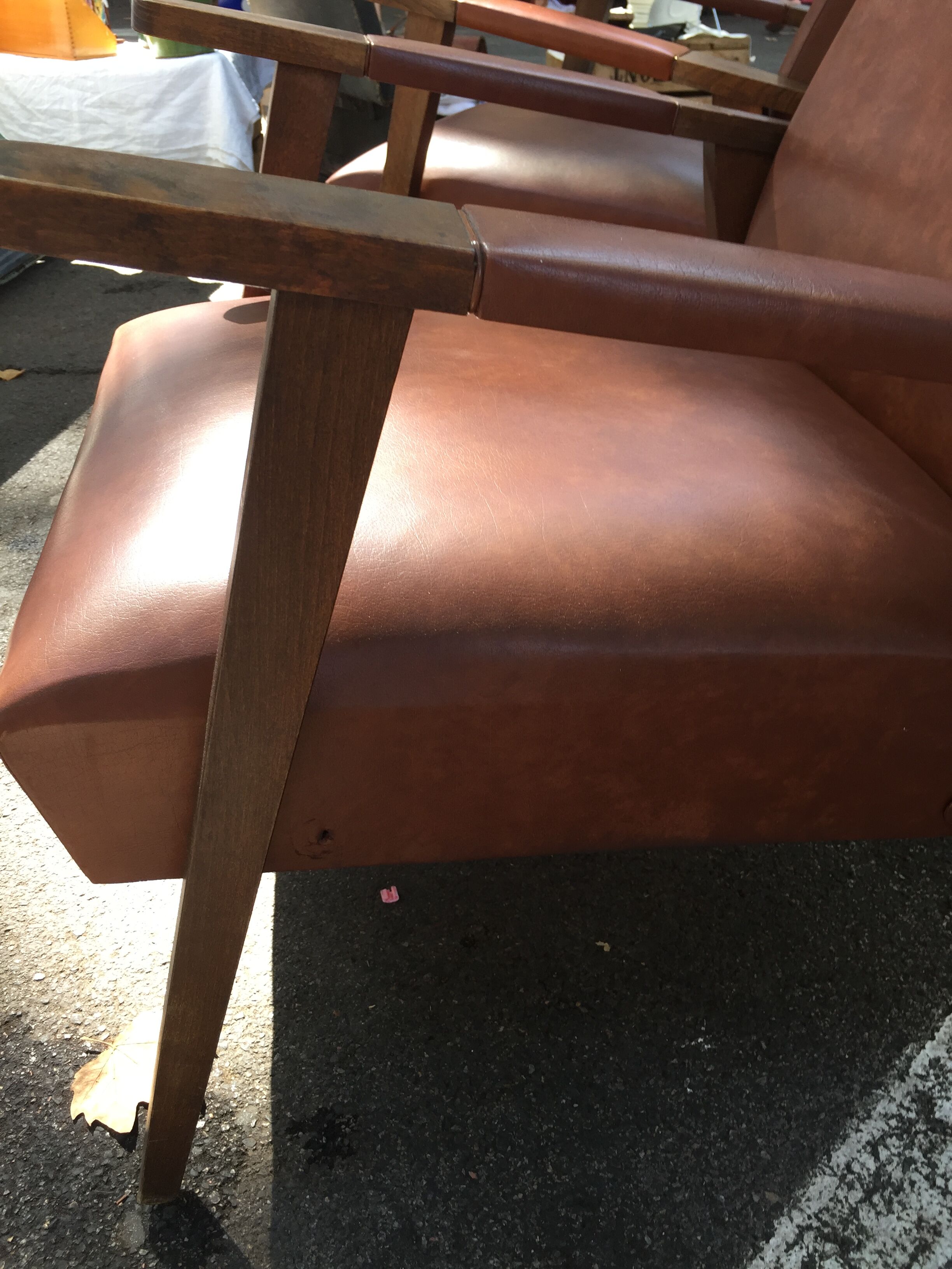 Paire de fauteuils 1950/1960