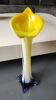 Vase Soliflore Arum flower/Jack in the Pulpit. Murano. High 30.5 cm