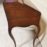 Sloping desk in Louis XV style marquetry