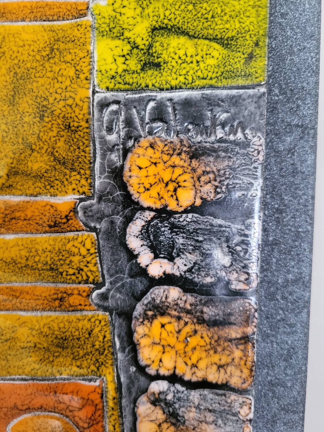 Gilbert Valentin "The Archangels" - Vallauris - Signed work of art - 427