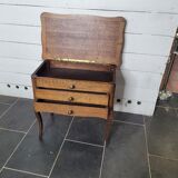 Oak bedside table