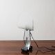 Lampada Da Tavolo Silhouette Design Table Lamp Marble & Glass 1980’s P