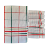 Tablecloth and towels