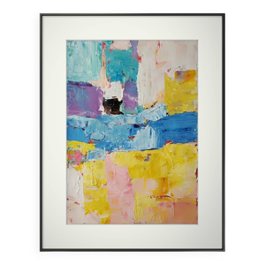 Paysage méditéranéen - abstrait