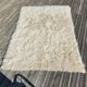 Vintage wool shaggy rug 230x180cm
