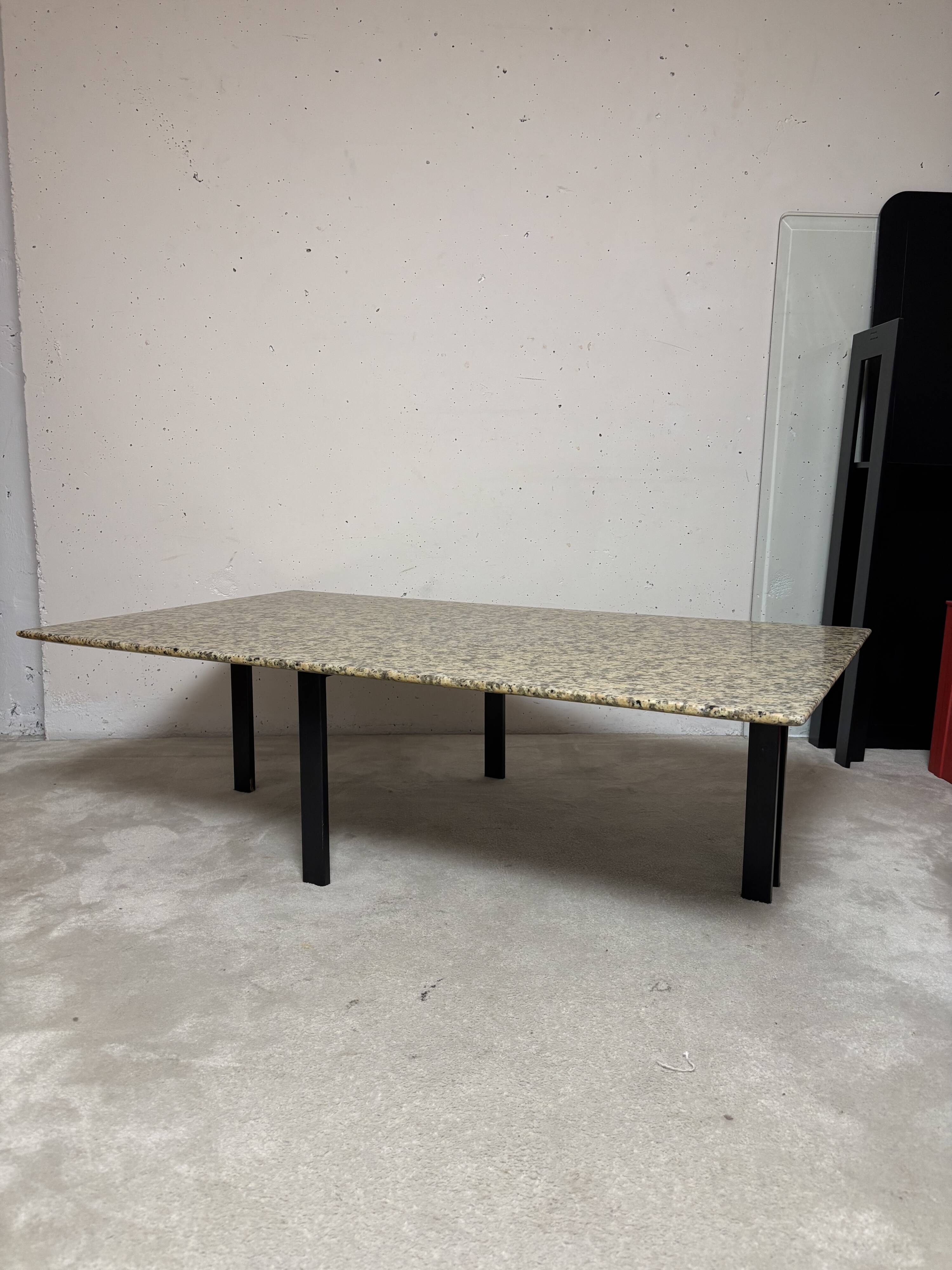 Granite coffee table, Artelano 1982