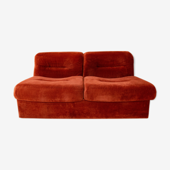 Double convertible heater sofa 1970