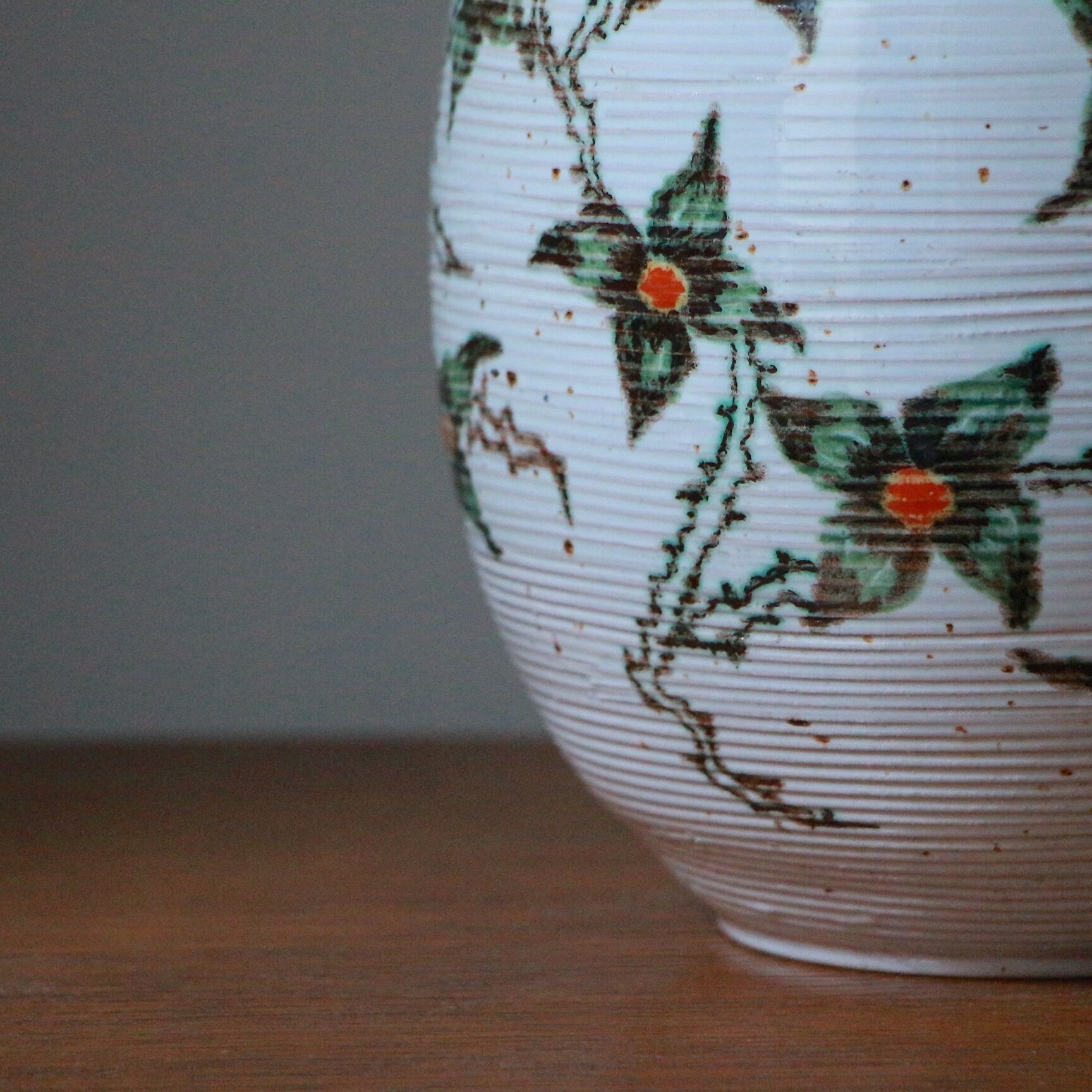 Hand-painted vase