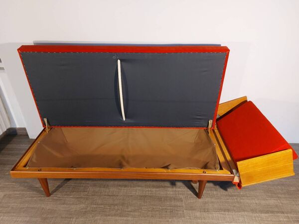 Canapé daybed Svanette par Ingmar Relling,  Vintage Scandinave 1960s