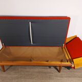 Svanette daybed sofa by Ingmar Relling, Vintage Scandinavian 1960s