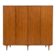 Vintage 4-door wardrobe from the 1960s
