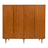 Vintage 4-door wardrobe from the 1960s
