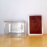 Art deco glass box