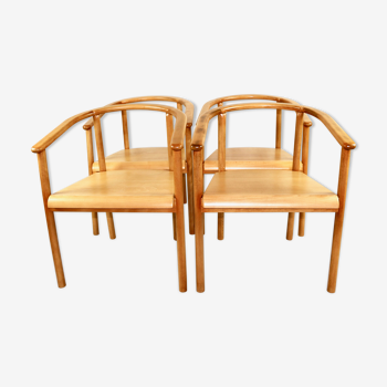 Polish design Vintage Dining Chairs, Set of 4