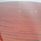 Extendable table mahogany lacquered 1960 butterfly extensions