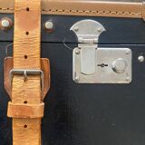 Malle Cabin Mid-Century Fibre Vulcanised / Beige Leather / Metal