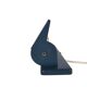 Applique cylindrique en métal bleu, HW Gispen pour Gispen, années 1950
