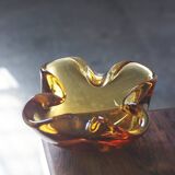 Vintage Italian Glass Bowl, 1970s