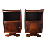 Pair of Art Deco bedside tables