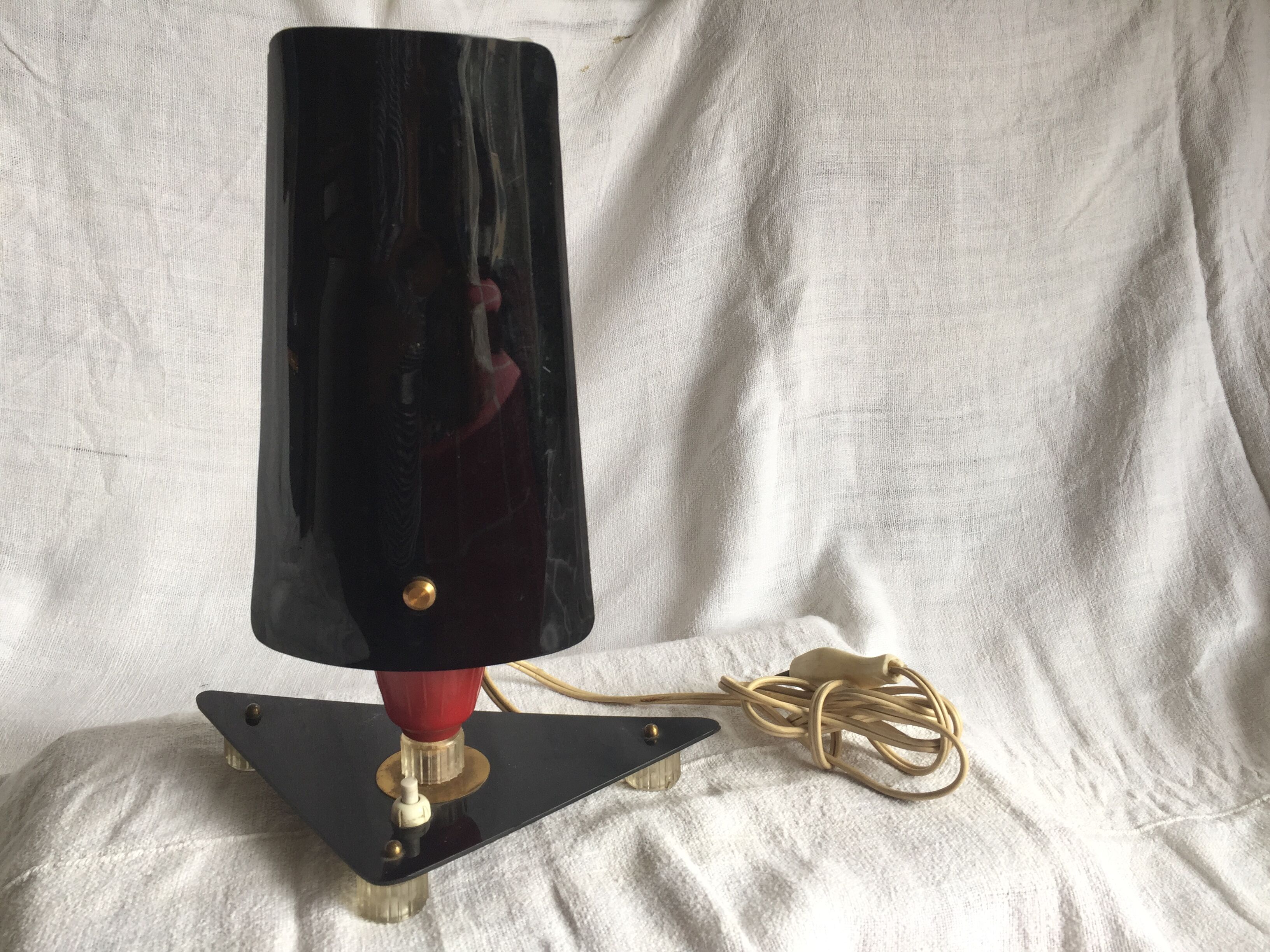 Vintage bedside lamp 1950
