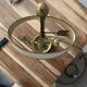 Lampe bouillotte en laiton empire