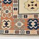 7x10 Blue Cream Oversize Oushak Rug, 203x292Cm