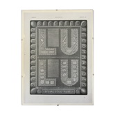 Advertising poster LU 1931