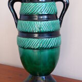 Vase ceramic glazed St. Clement by Blanche Letalle.