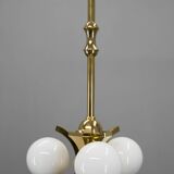Art Deco Chandelier by Gocar, 1910s, Restored