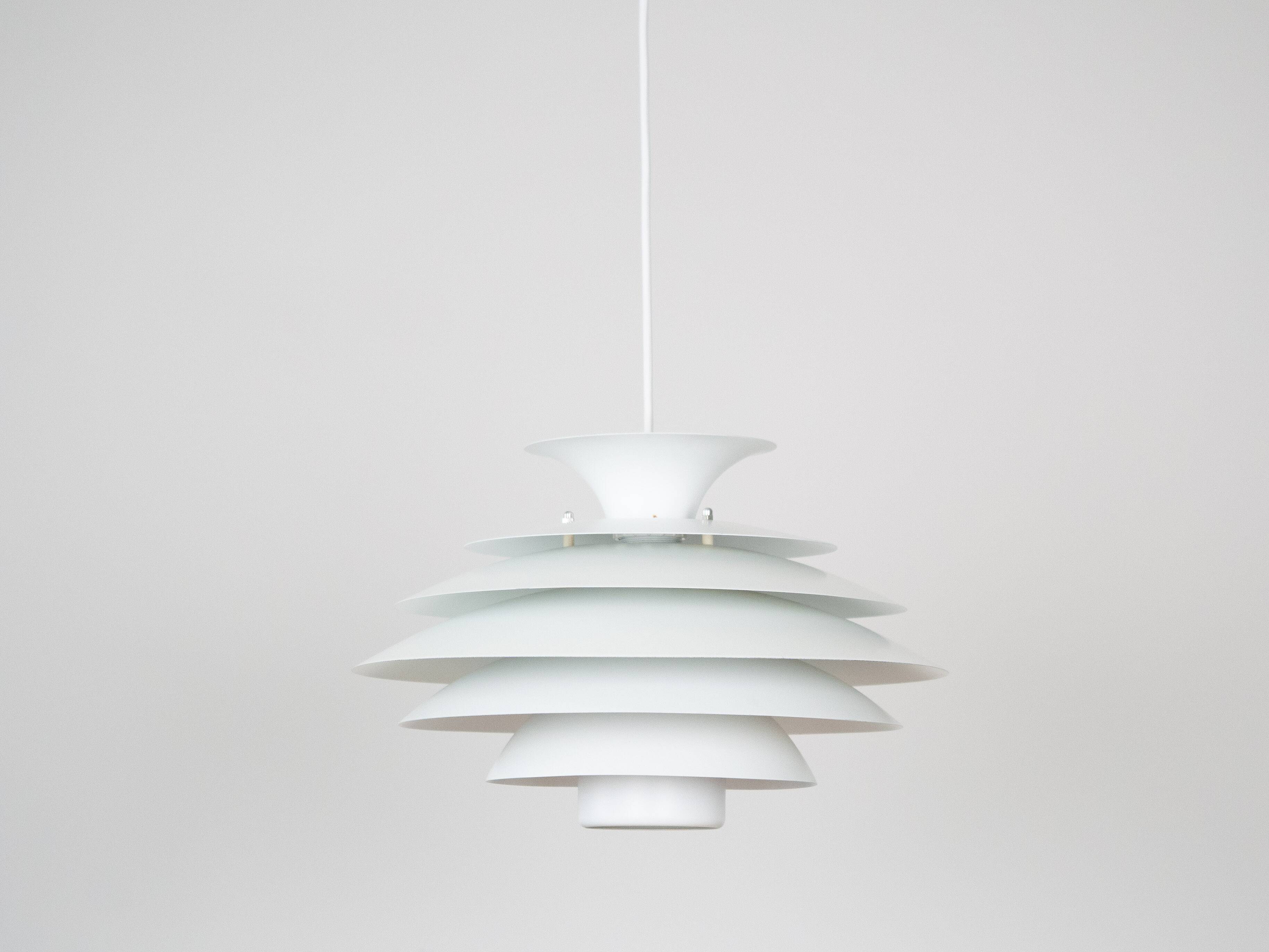 Danish vintage pendant lamp by Form Light, 1980s
