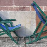 Pair of chaise longue