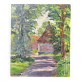 Landscape painting by Tony Reniers