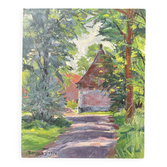 Peinture paysage de Tony Reniers