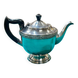 English silver-plated verseuse from the 1930s.