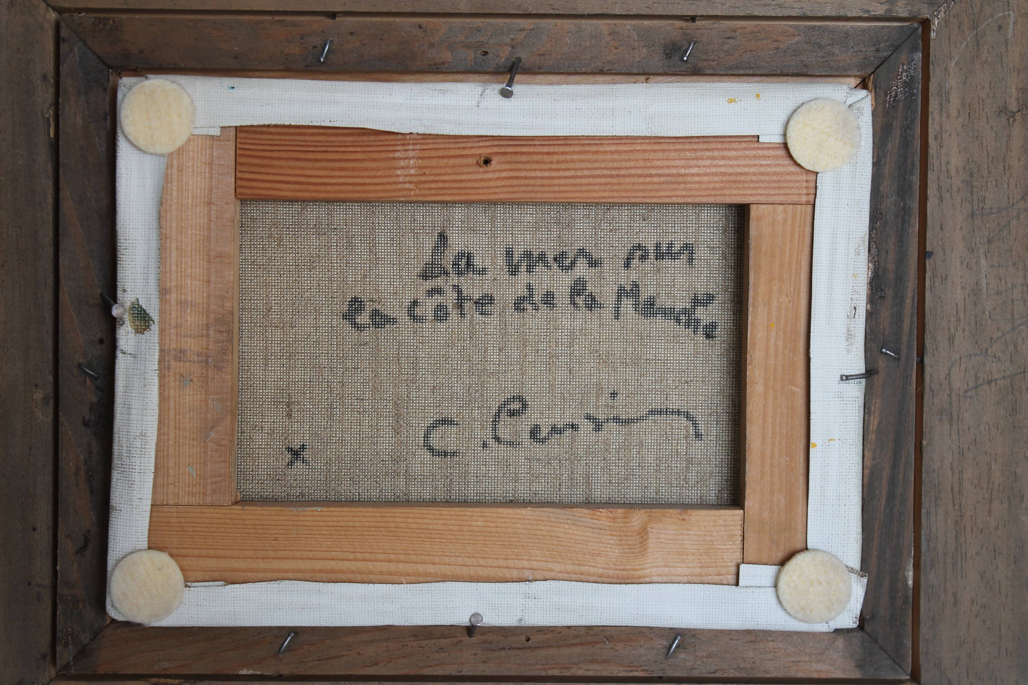 Painting Normandie Marine Constant Censier