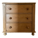 Commode anglaise ancienne en bois de pin
