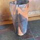 Sculptural stoneware vase — French studio pottery, 1960s/70s
