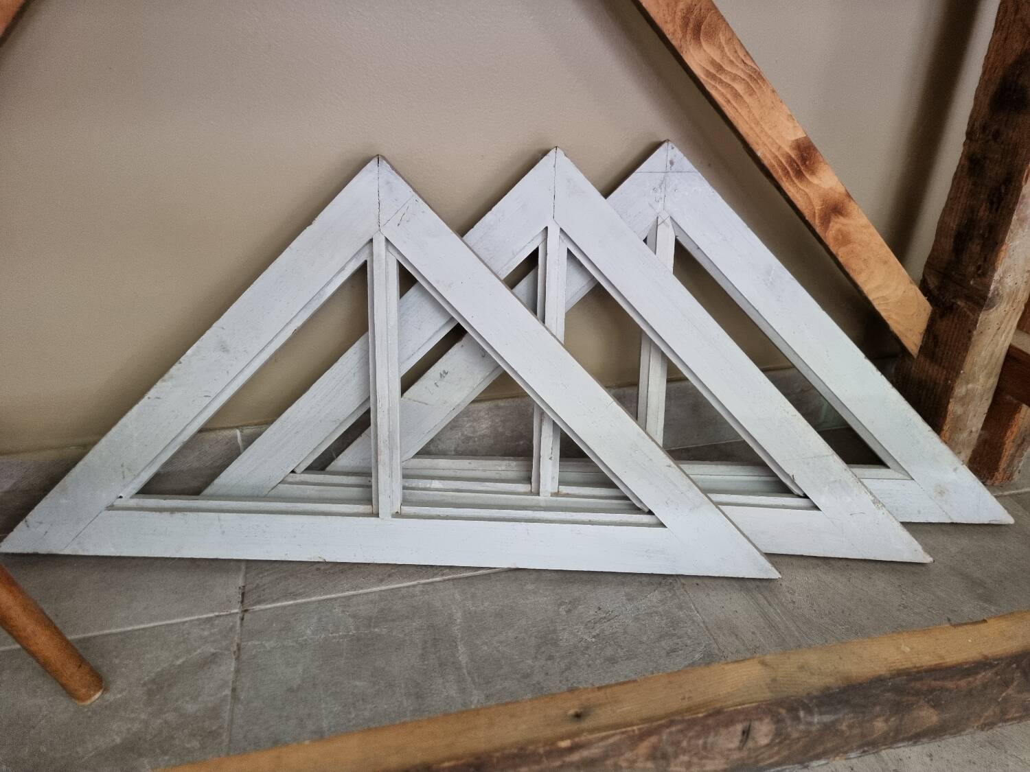 Lot de 3 entourages de fenêtres