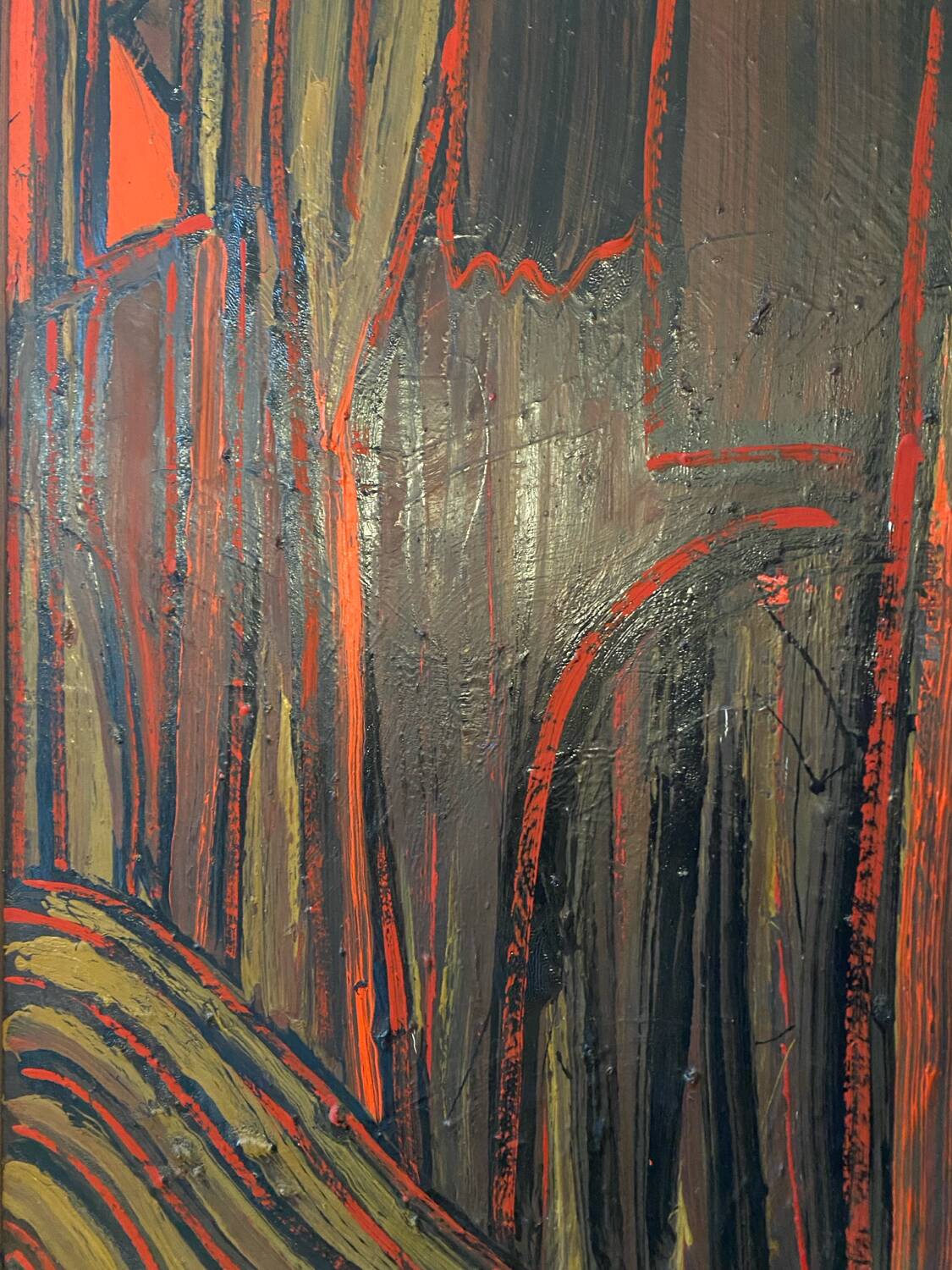 Natural landscape signed in 1991