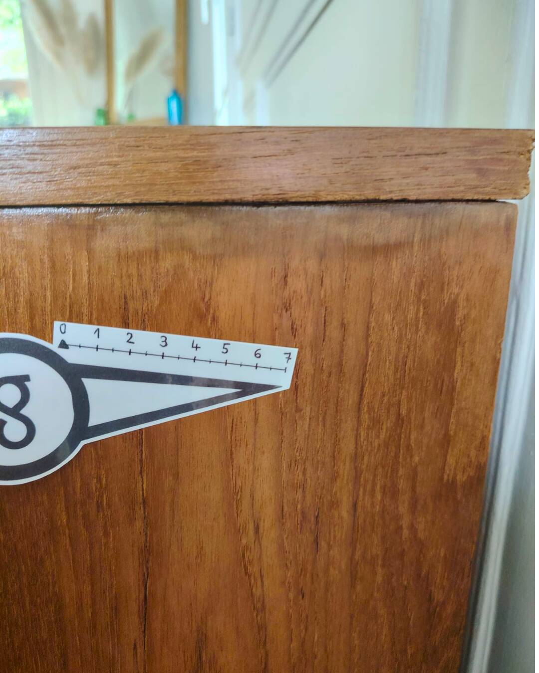 Enfilade vintage rénovée, années 60