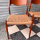 Set of 4 Møller 71 chairs