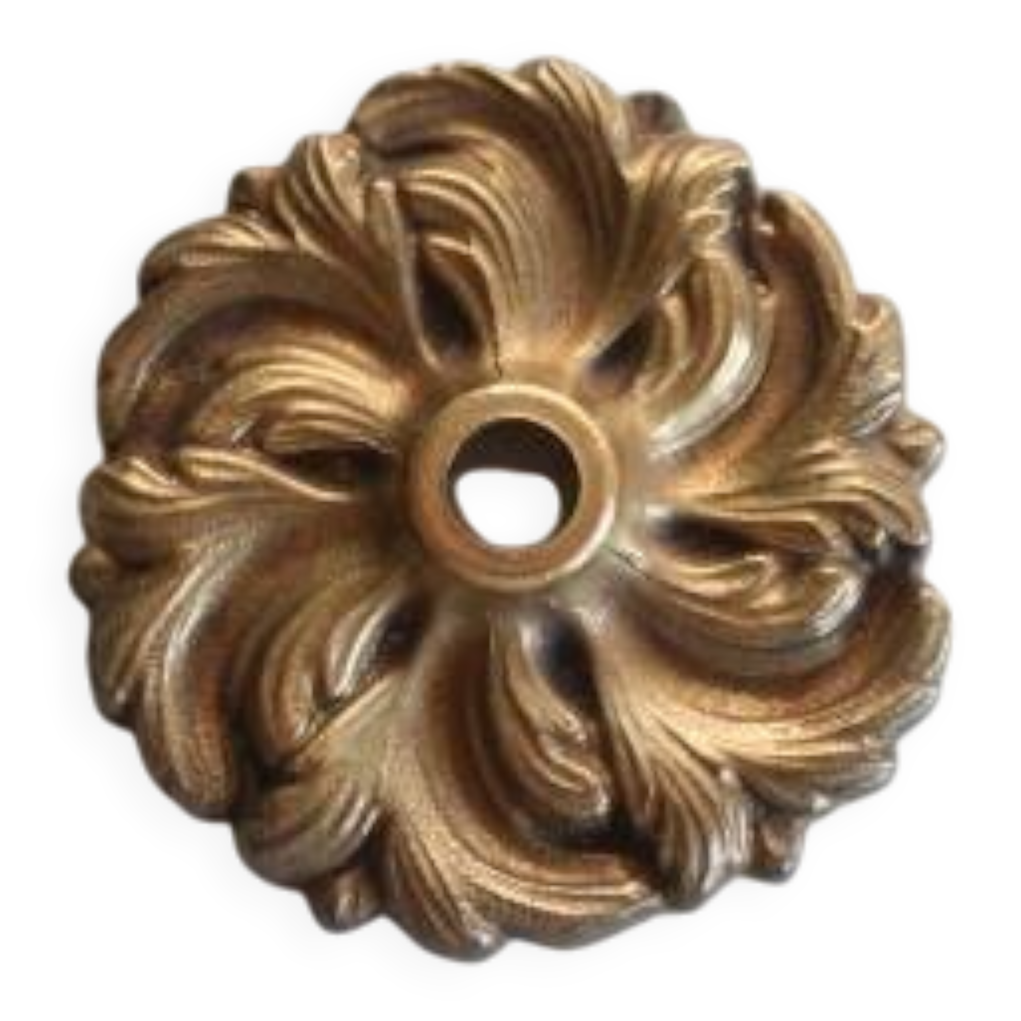 1 bronze decoration, bronze cover, furniture decoration, handle trim, locksmithing, 3343