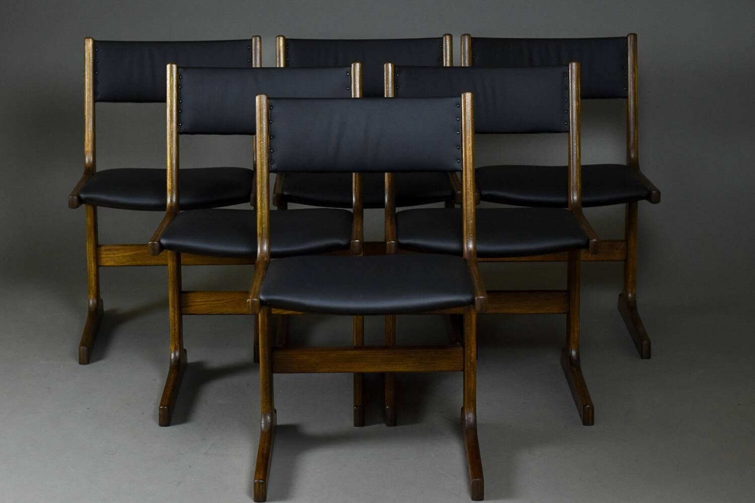 Set of 6 Farstrup Dining Chairs, Denmark, 1960s – Rosewood & Italian L