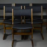 Set of 6 Farstrup Dining Chairs, Denmark, 1960s – Rosewood & Italian L
