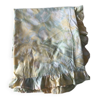 Square tablecloth in velvety cotton